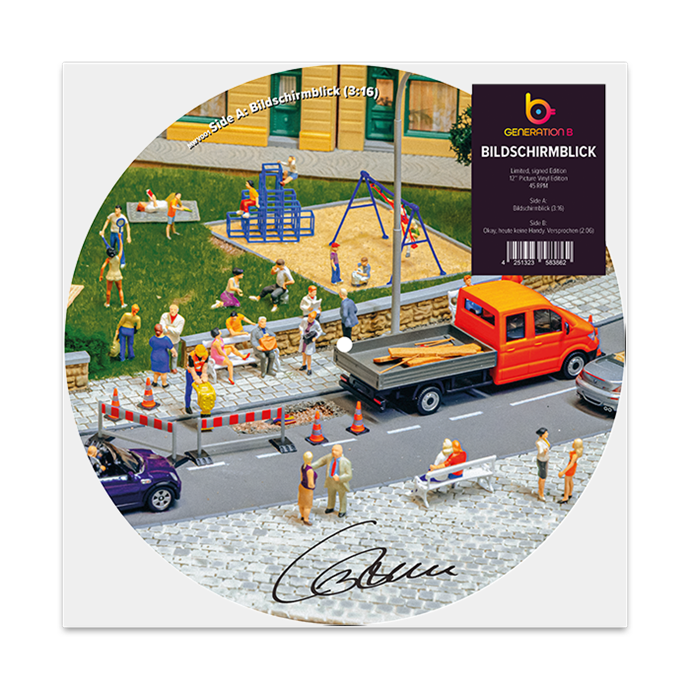 Bildschirmblick Vinyl